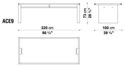 B&B Italia Project Прямоугольный письменный стол из дерева Ac executive sun-id-1384199 - Вид №25