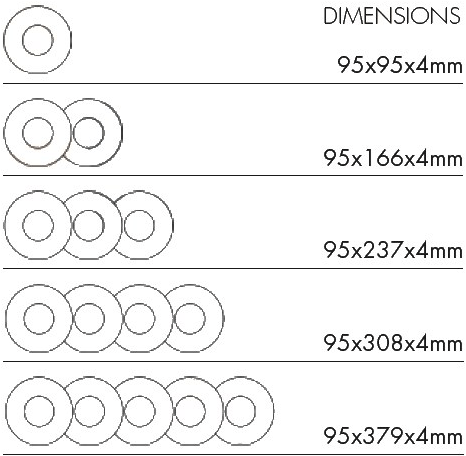 FEDE Гражданская серия из латуни Round sun-id-1420890 - Вид №1