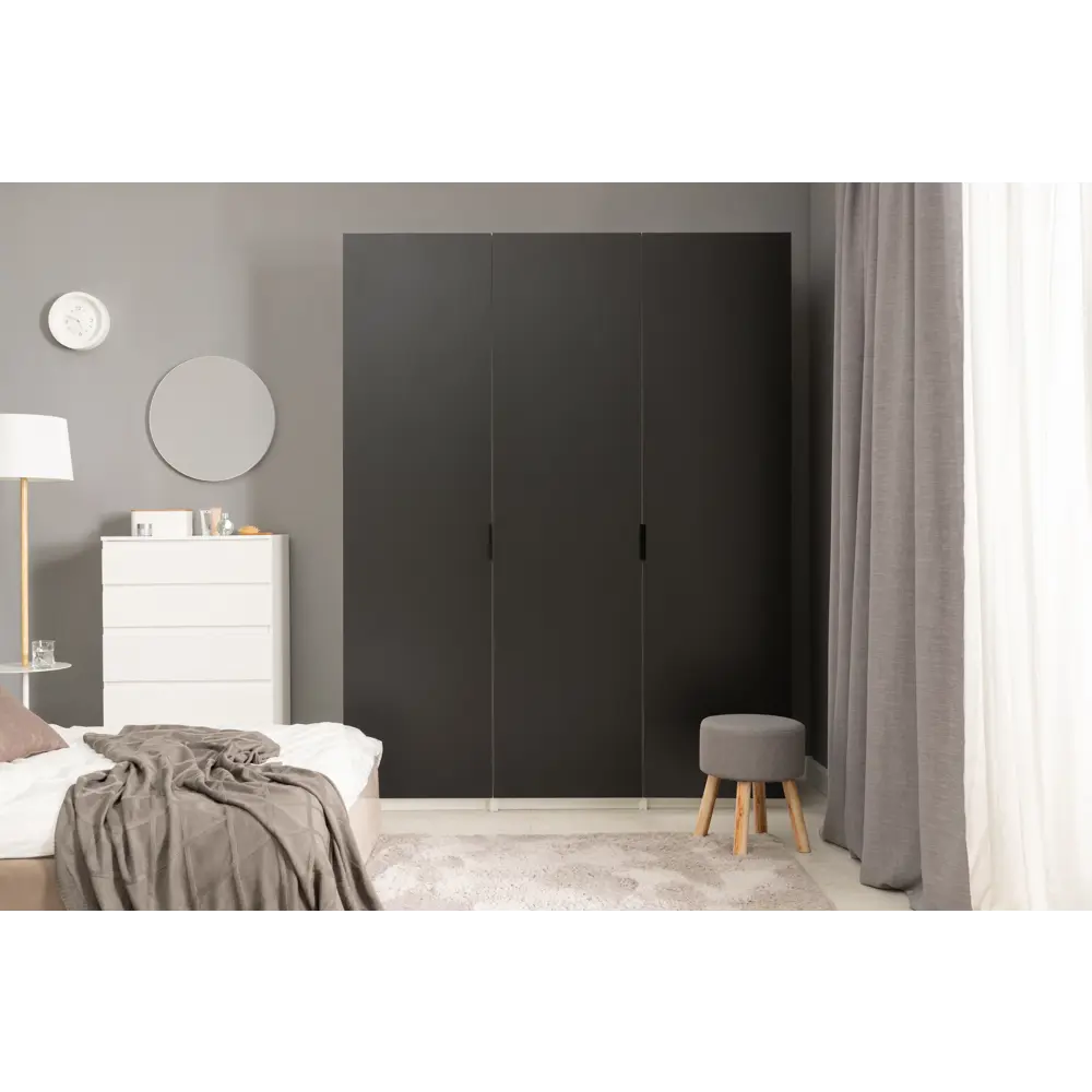 Santreyd Дверь для шкафа Лион в стильном графитовом исполнении 84130459 STLM-0046578 - Вид №5