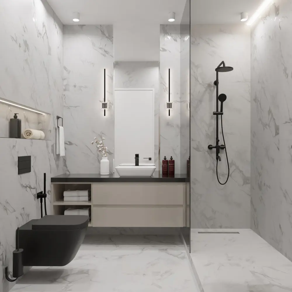 Глазурованный керамогранит NR130 60x60 см 1.44 м² матовый цвет белый Santreyd Lamia STLM-2047924