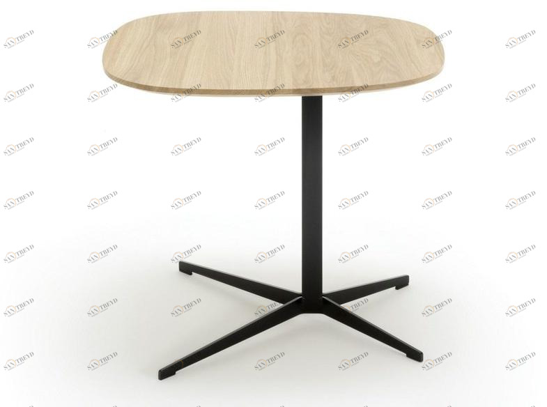 Rolf Benz Сервисный стол из стали и дерева sun-id-1470060