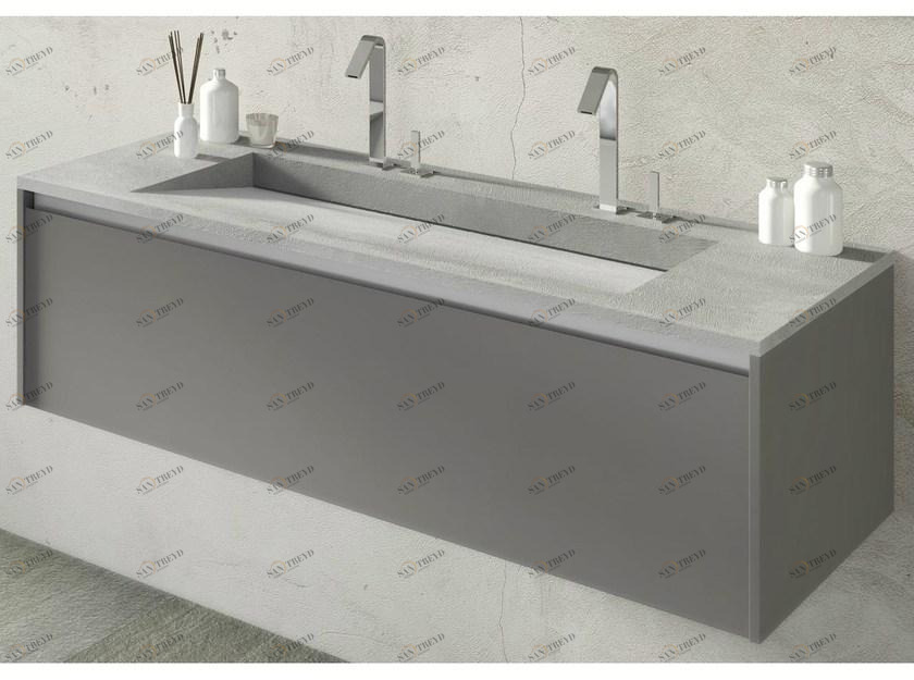 LASA IDEA Тумба под умывальник подвесная одинарная Flow sun-id-1512124