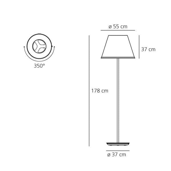 Торшер из пергаментной бумаги Artemide Choose ARCH-00035270 - Вид №3