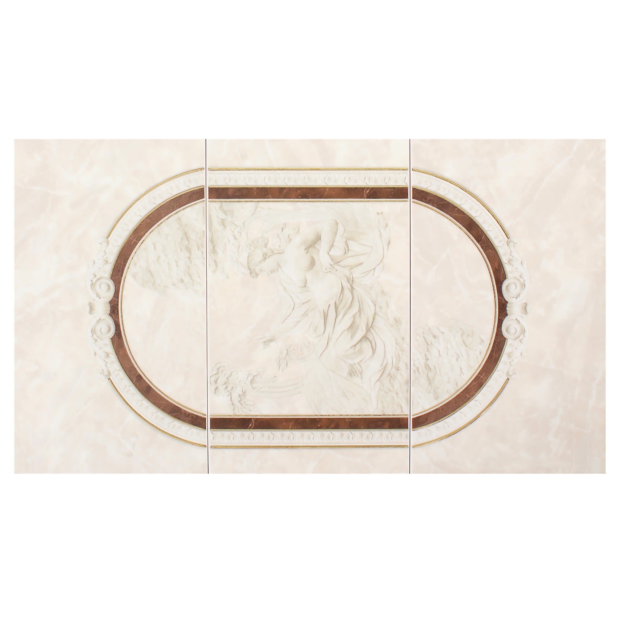 14370707 Панно настенное «» 69x40 см цвет коричневый Pietra Santreyd