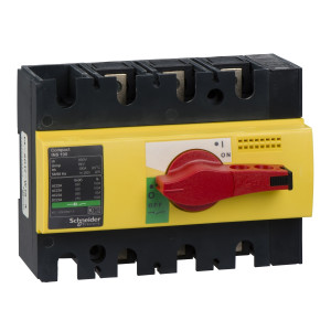 28924 Рубильник Interpact INS 100А 3P, фронтальное исполнение Schneider Electric Compact