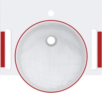 950.11.106 умывальник слабоумия HEWI USA Produkte  - Вид №2