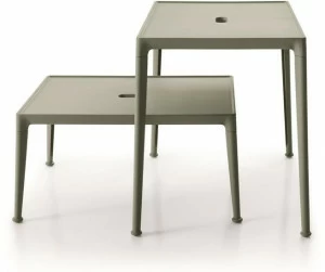 B&B Italia Outdoor Прямоугольный алюминиевый садовый столик Mirto outdoor