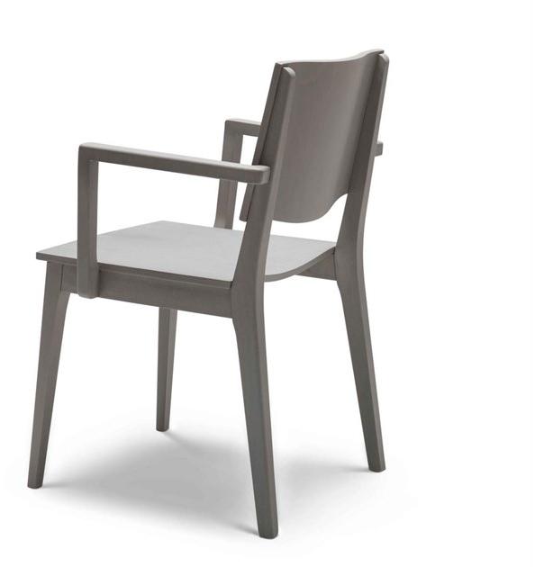 Origins 1971 Стул из бука с подлокотниками Maxim sun-id-1453671 - Вид №2