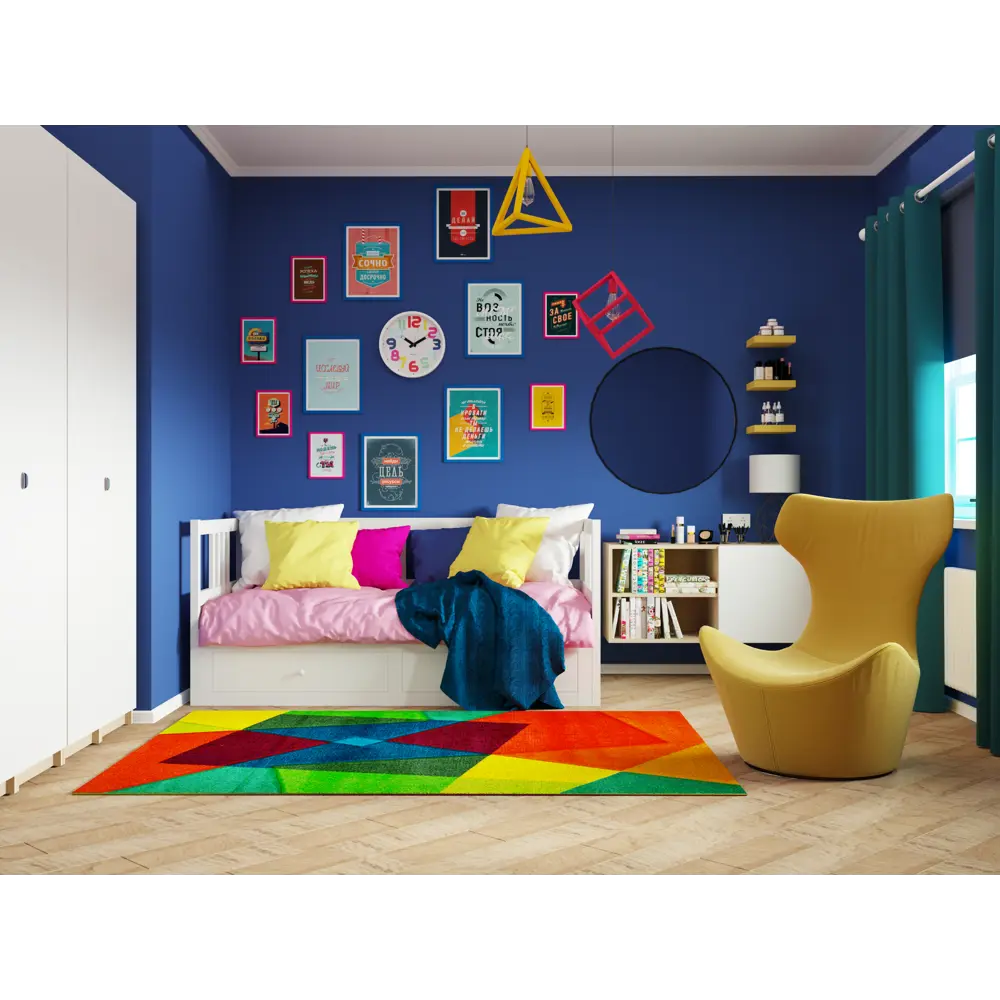 Рамка Inspire «Color», 21х29,7 см, цвет фуксия 18751321 STLM-2035586  - Вид №8