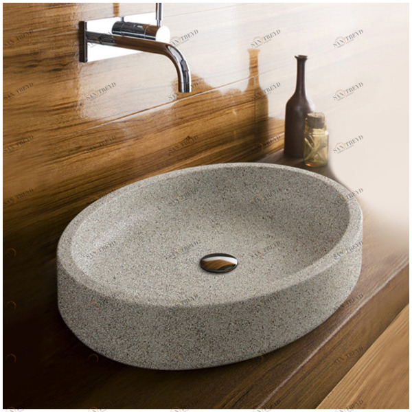 E4629 Накладная раковина на столешницу  овальная Neutra Design 