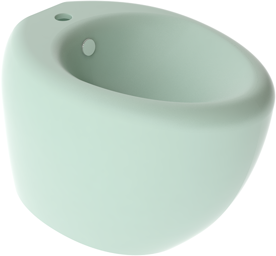 TOBI0125 Напольное биде приставное GSG CERAMIC TOUCH