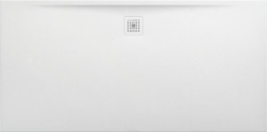 H2119510770001 Душевой поддон, материал Marbond, ультратонкий, прямоугольный, слив по длинной стороне LAUFEN PRO