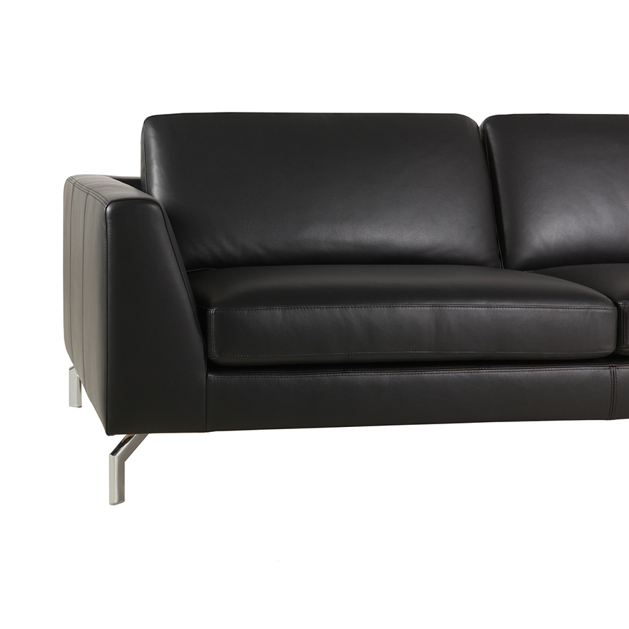 Диван Ohio, трехместный, черный Sits S1485 - Вид №7