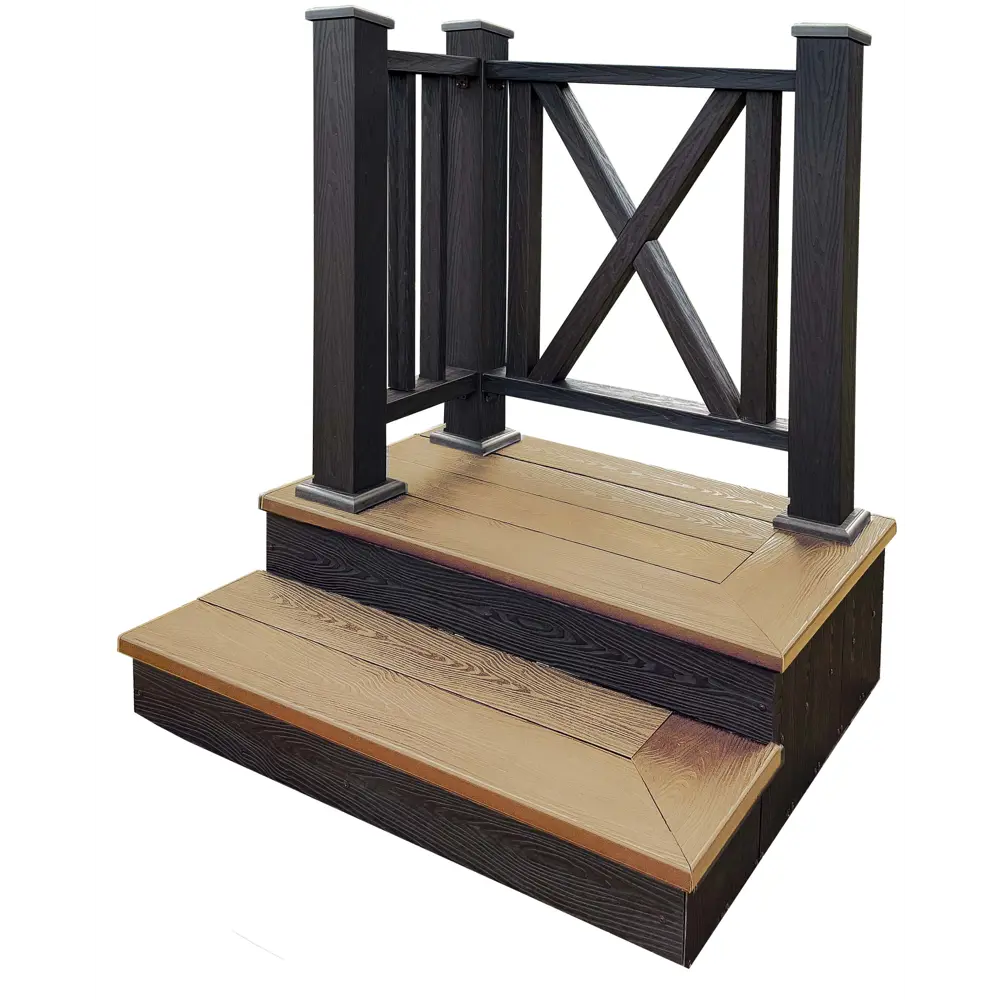 Ступень прямая ДПК T-DECKS 35x170x3000 мм цвет натуральное дерево 89366391 STLM-1013755 - Вид №5