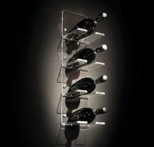 VGnewtrend Держатель для бутылок из плексигласа