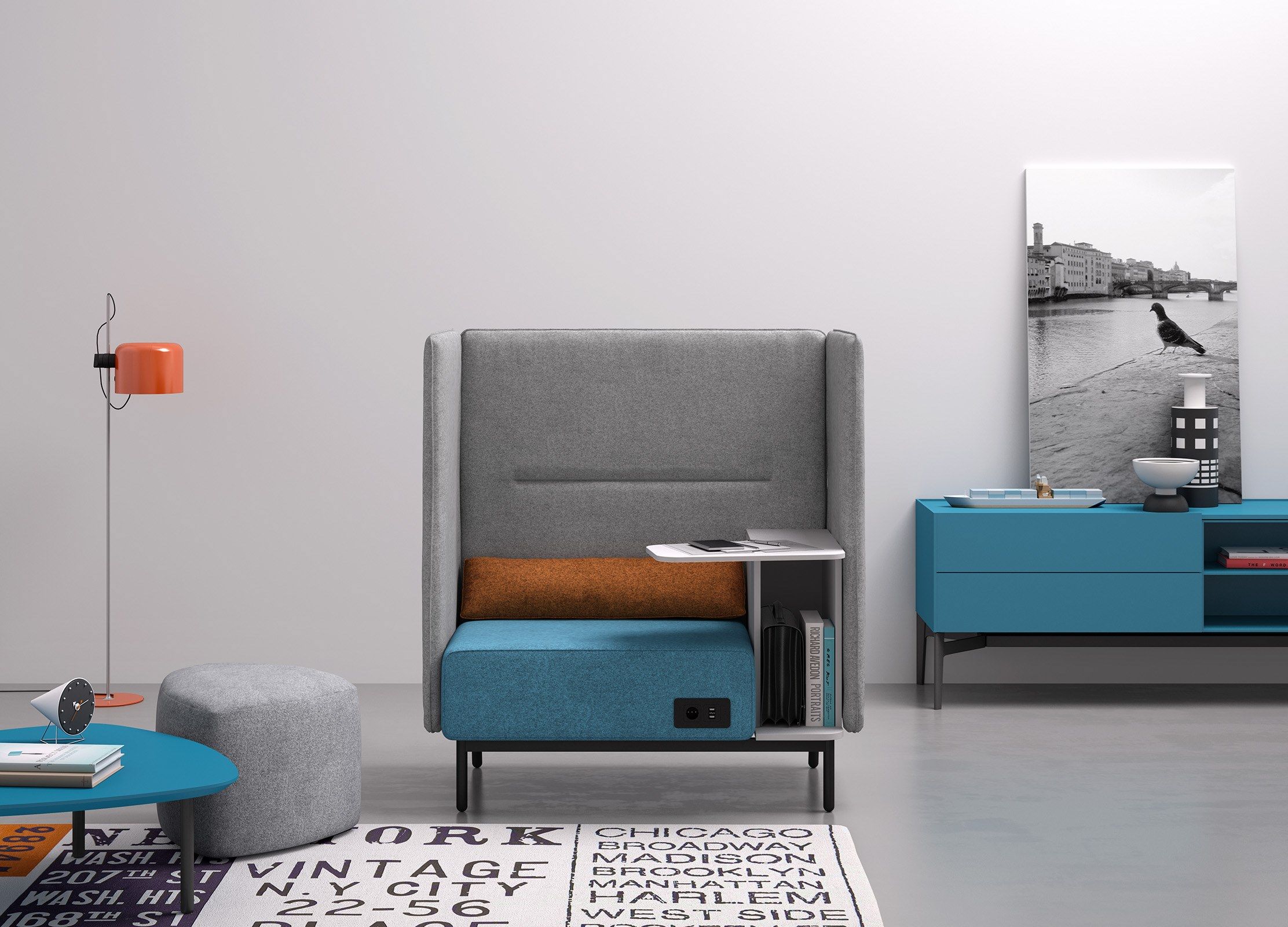 Ткань офисное кресло Leyform Around ARCH-00099369 - Вид №5