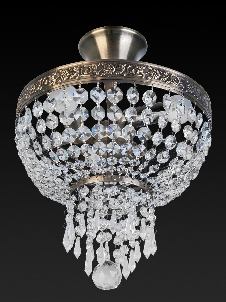 Потолочный светильник Toplight Phillis TL1500X-03AB TOPLIGHT КАСКАДНЫЕ 202106 Бронза;прозрачный  - Вид №2