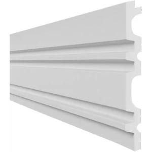 Панель потолочная полистирол ударопрочный Decomaster C7318/18 белый 12x122x2900 мм