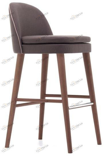 Very Wood Высокий табурет с подставкой для ног Carmen sun-id-1354749