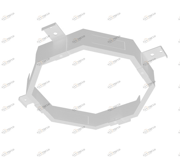 FIR Italia Потолочный душ BUILT-IN PARTS 05.2449.4 