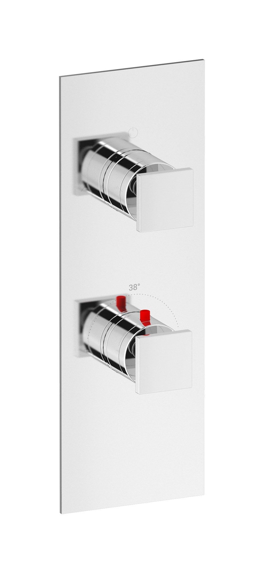 Термостатический смеситель для душа с переключателем IB Aqua ARCH-00032717 - Вид №4