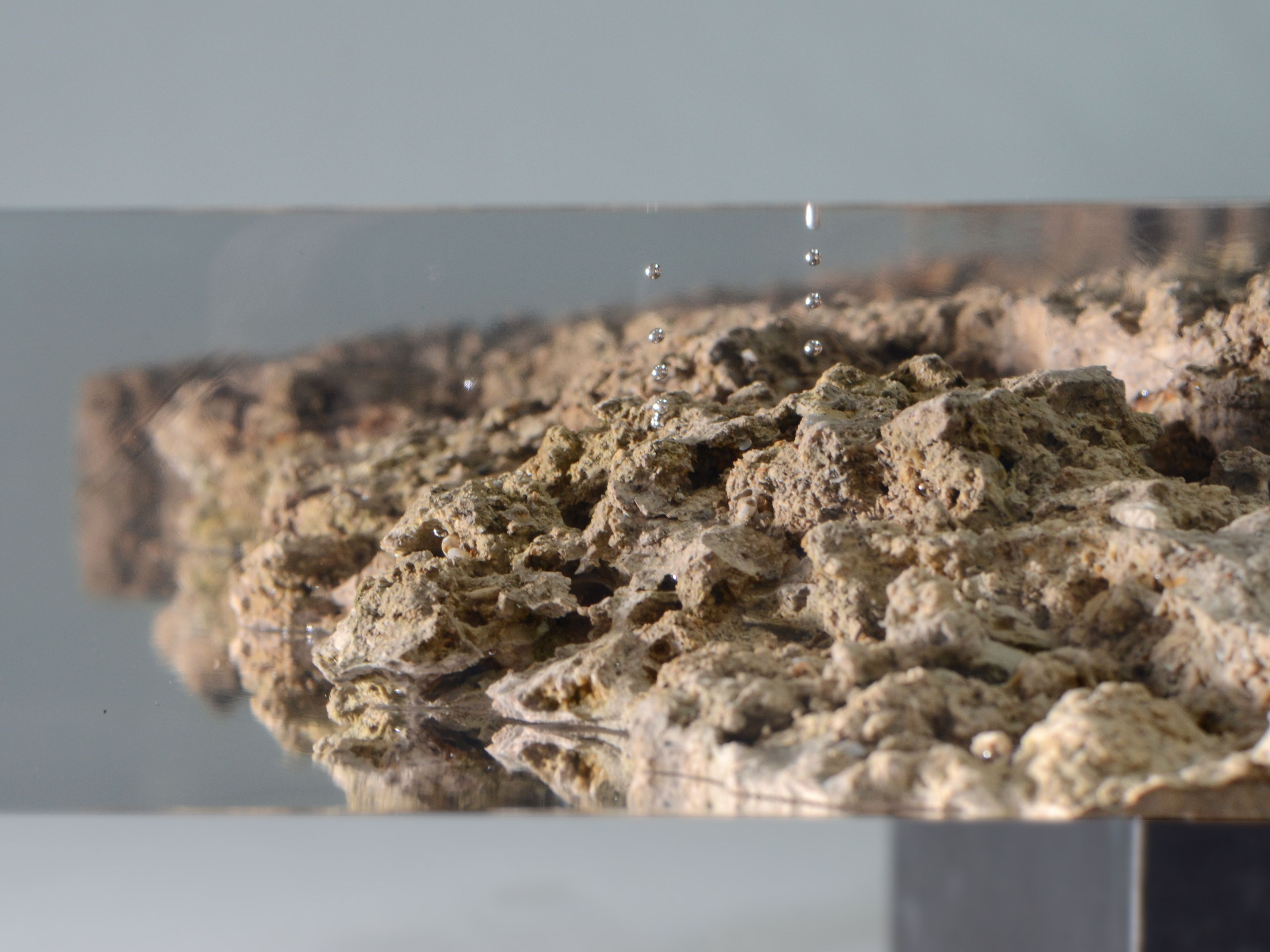 Прямоугольный журнальный столик из травертина от Rapolano alcarol Bedrock ARCH-00027953 - Вид №10