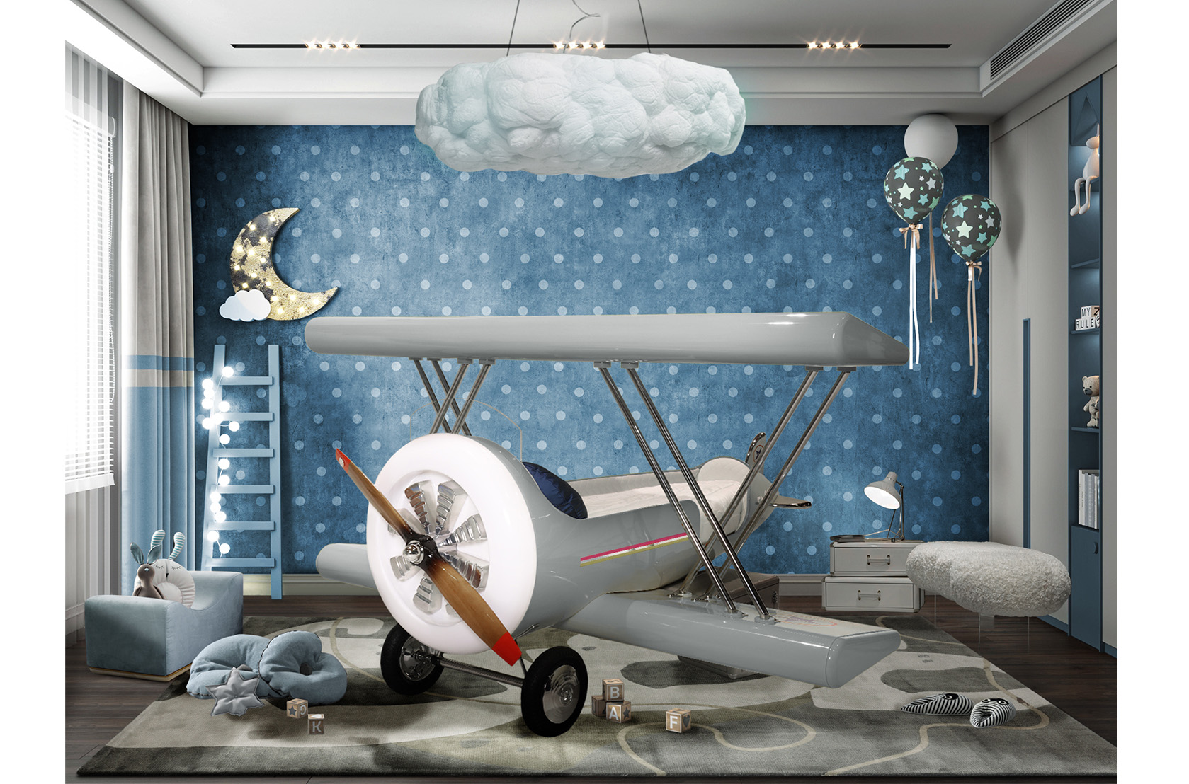 CIST774 Детские ковры Силовой слон Circu  - Вид №18