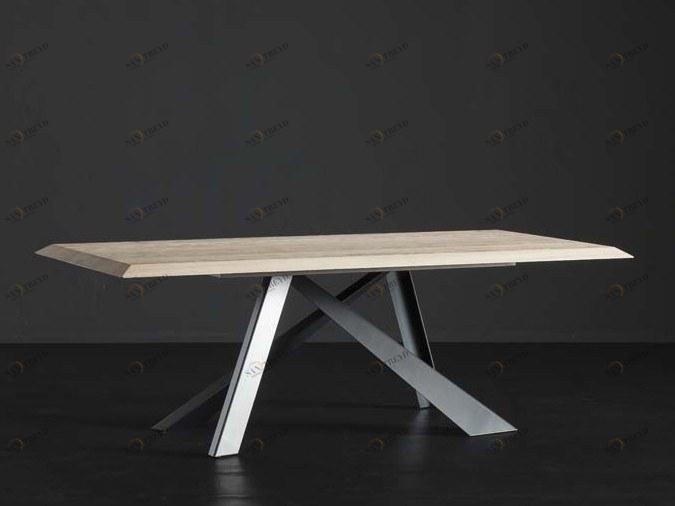 AltaCorte Прямоугольный деревянный обеденный стол Ecolab 2 Lb-ta850132