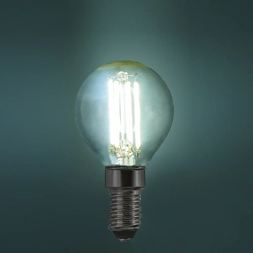 Лампа светодиодная Osram P E14 220/240 В 4 Вт шар 470 лм холодный белый свет STLM-2020351 - Вид №2