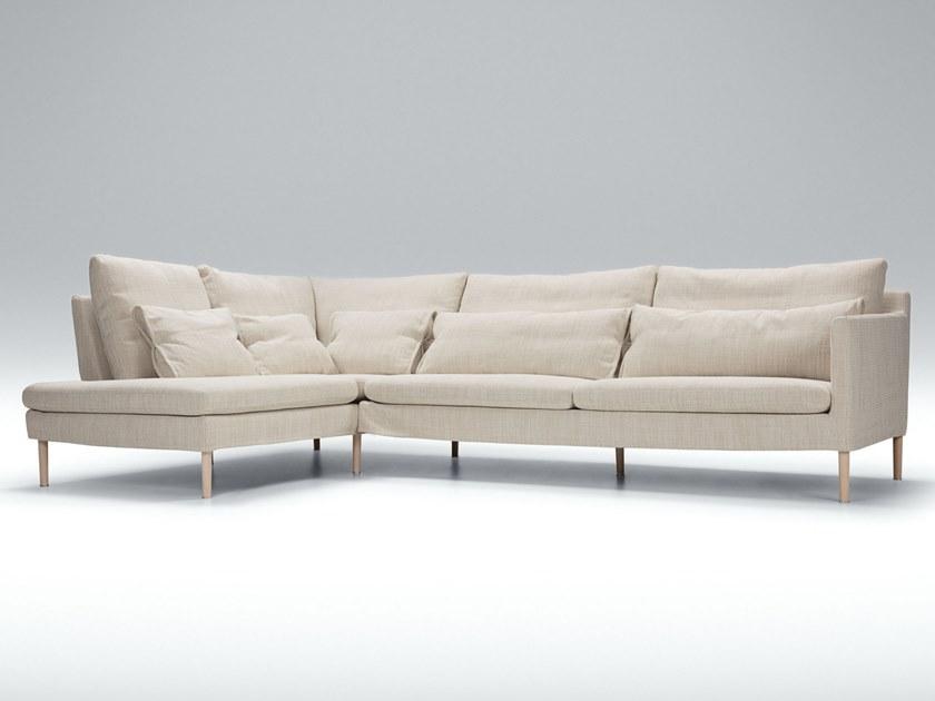 Sits Угловой диван в ткани Lena sun-id-1411957 - Вид №1