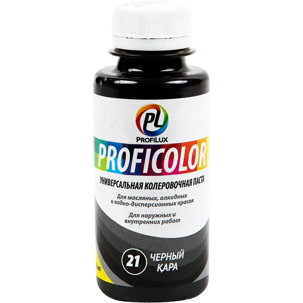 Колеровочная паста Profilux №21 100 гр цвет чёрный 14714434 STLM-2197072 