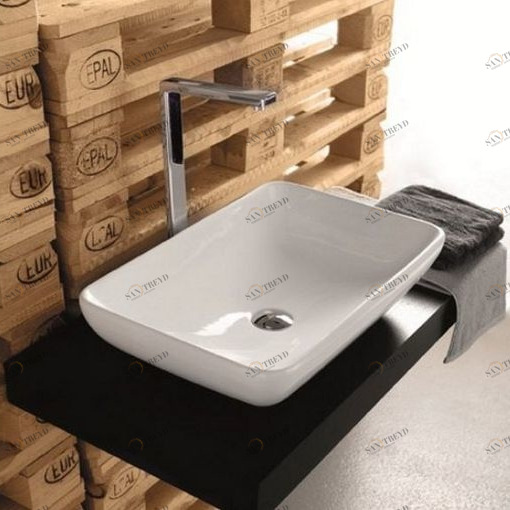 TAL001 Накладная раковина на столешницу  овальная ArtCeram 