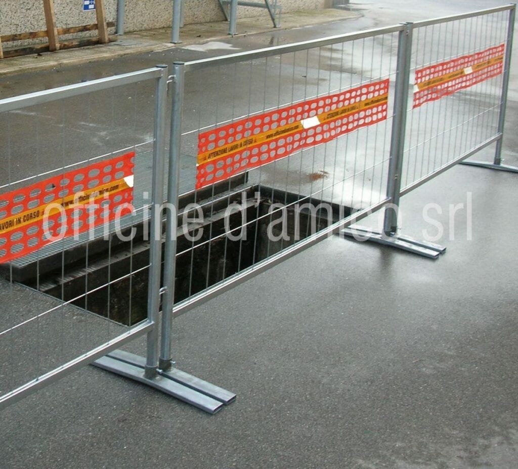 Временный и мобильный забор для строительной площадки OFFICINE D'AMICO Remobil ARCH-00111343