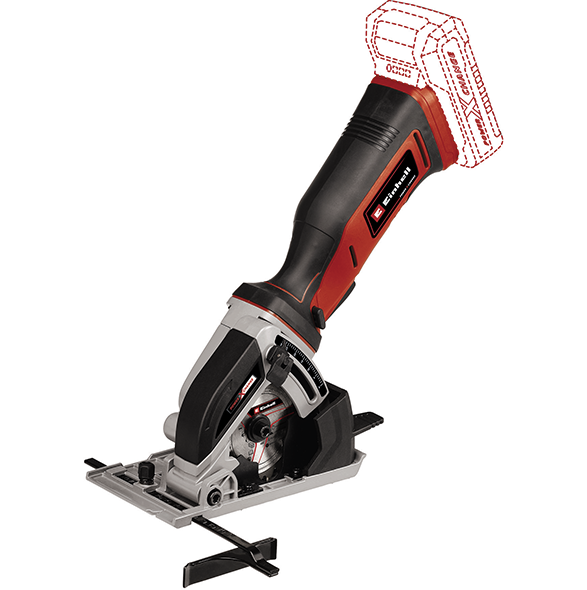 Пила дисковая Einhell PXC TE-CS 18/89 Li-Solo Power X Change 18V 5361502 STDN-0135555