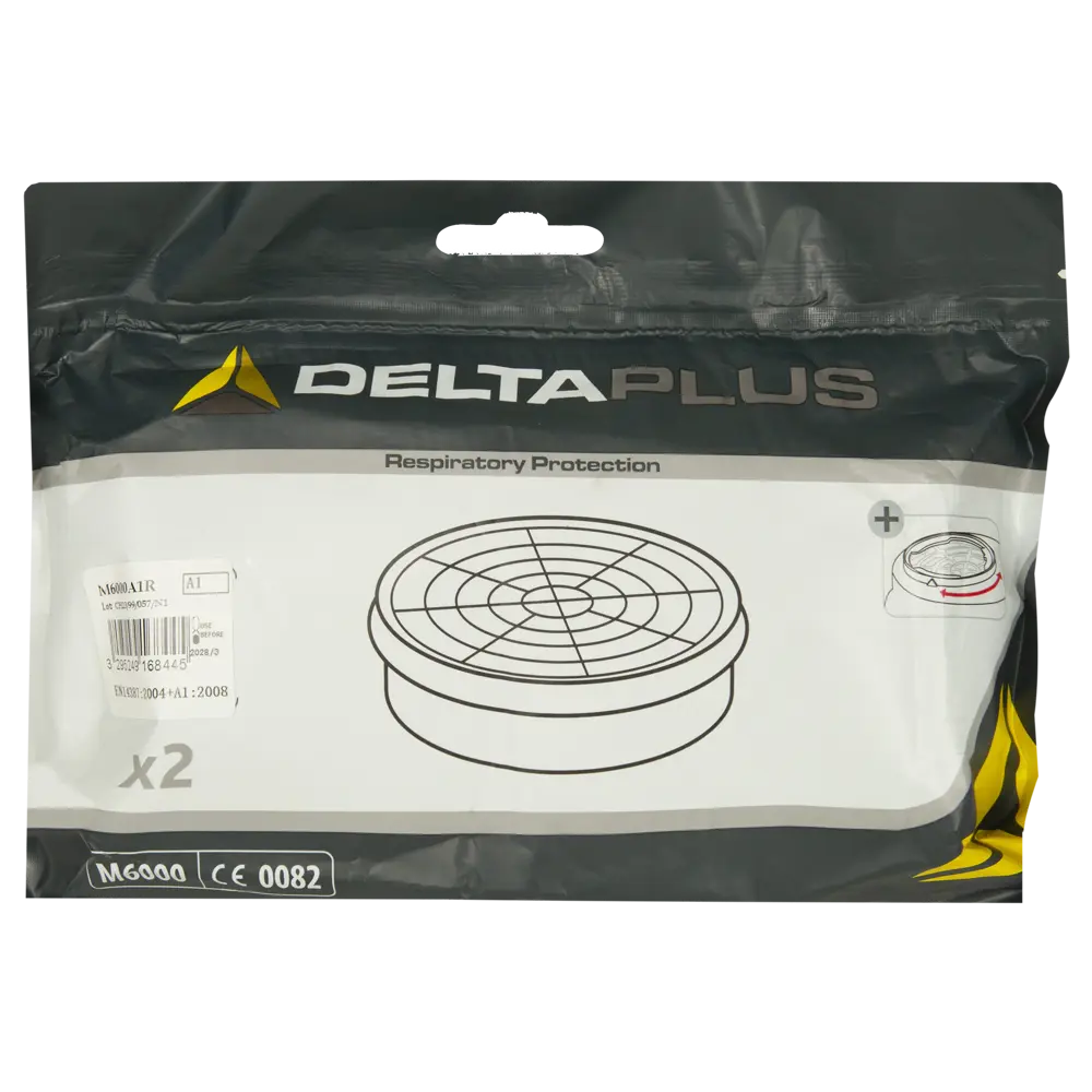 Сменный фильтр DELTA PLUS M6000A1R для защиты от органических паров 87977907 STLM-0849914 - Вид №3