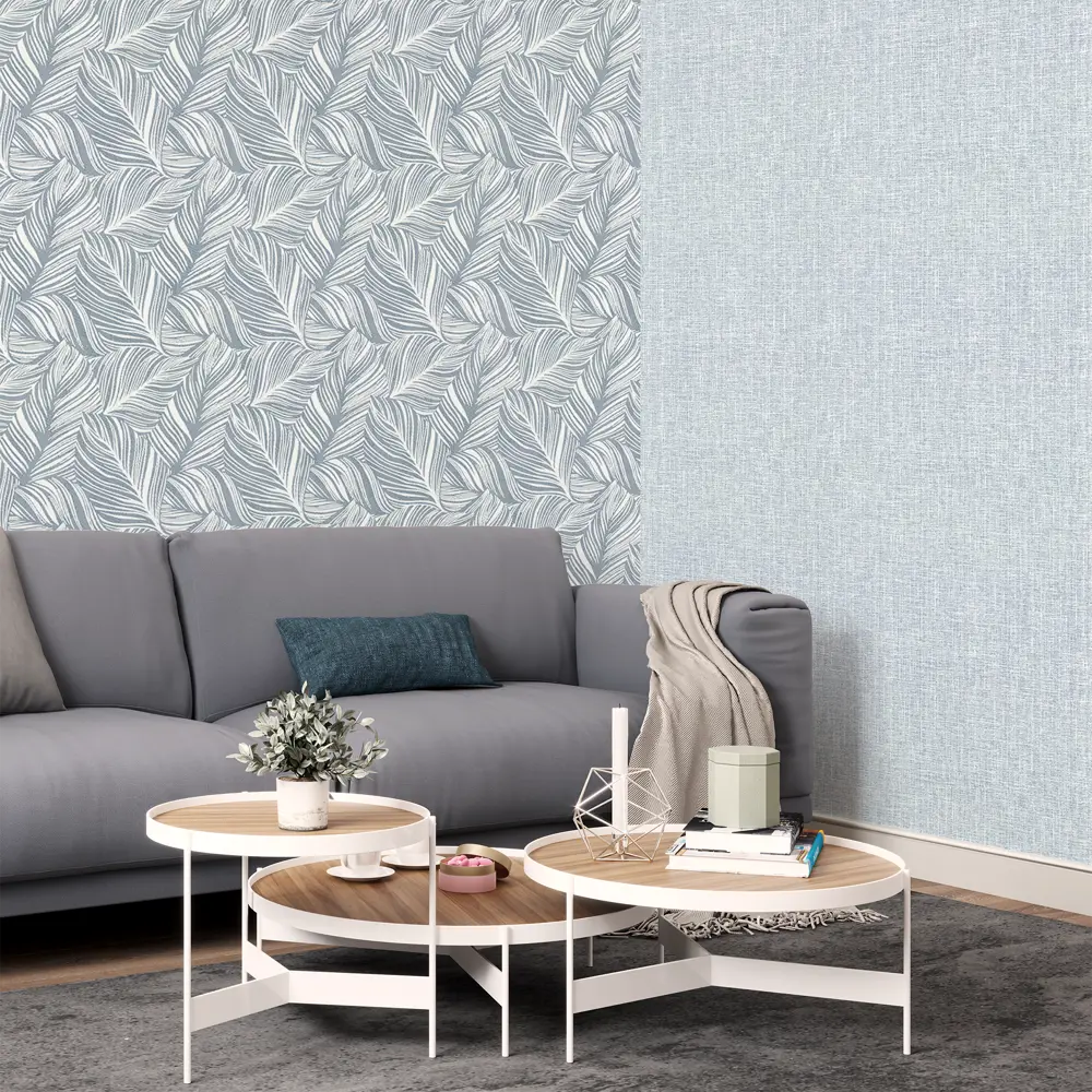 Обои флизелиновые Palitra Home Tilia синие 1.06 м HC31187-41 STLM-2052732 - Вид №3