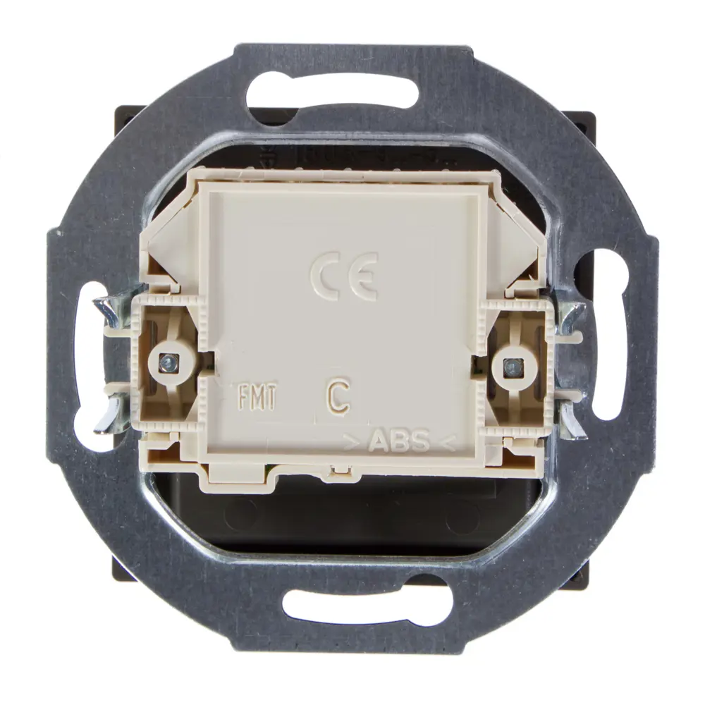 Телефонная розетка встраиваемая ABB BJB Basic 55 RJ11, цвет черный STLM-2170293 - Вид №2