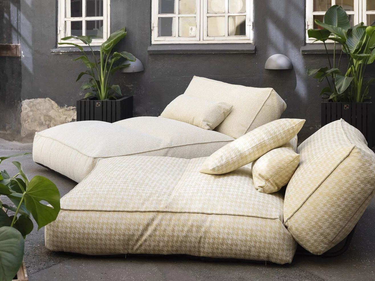 Садовая кровать с откидной спинкой из ткани blomus Stay Limited ARCH-00149448 - Вид №7