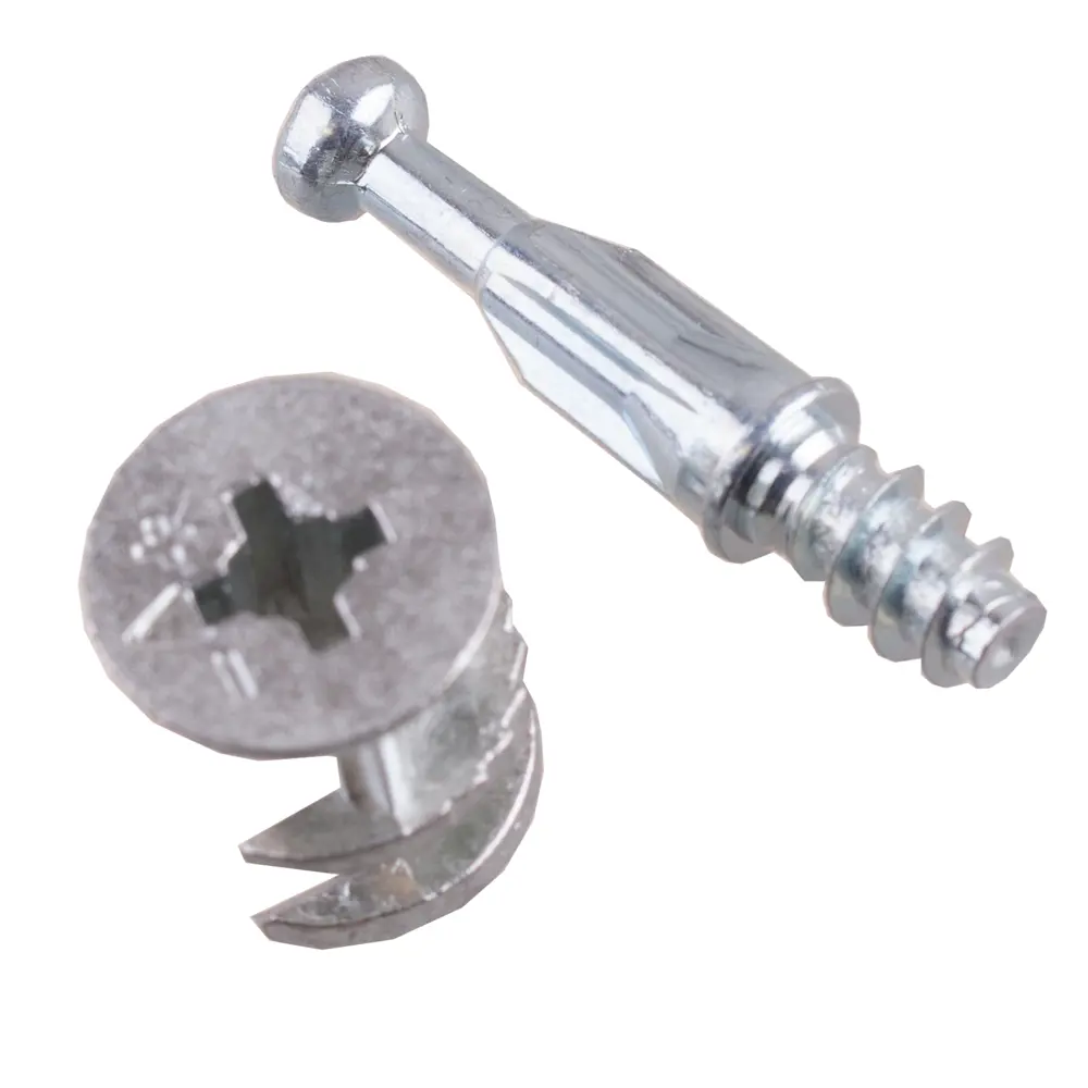 Набор эксцентриковых стяжек 25x24 мм сталь цвет серебро 4 шт Santreyd STLM-2198901