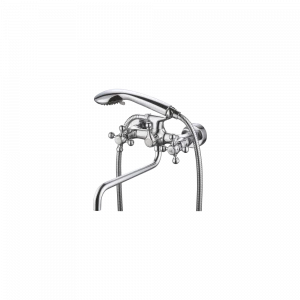 GZ 09041 Смеситель двухвентильный для ванны Ganzer Хром