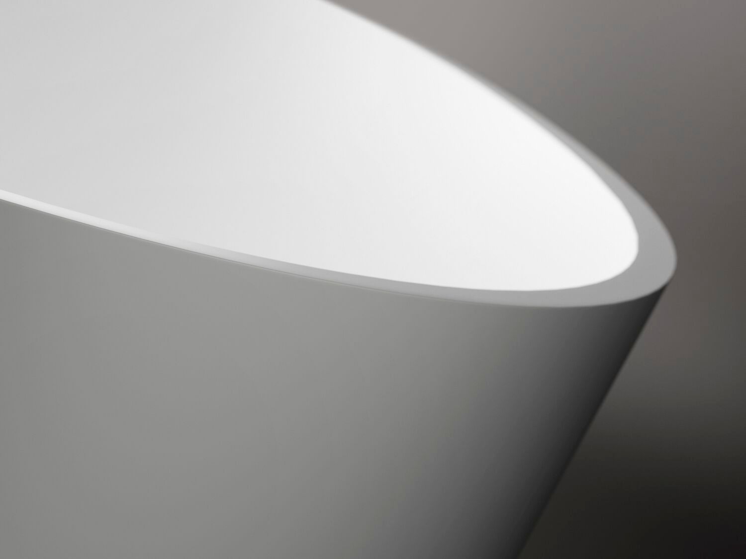 Прямоугольная ванна в центре комнаты в твердой поверхности Gruppo Treesse мебель для ванной комнаты-отдельно стоящие ванны ARCH-00020149 - Вид №10