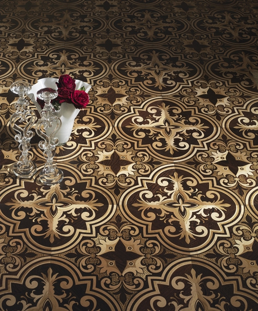 Quad11 Tifernoit Виктория - венге, клен и дуб Parquet - Вид №2