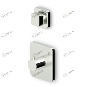 ZP7659 - R97820 Встраиваемый термостатический смеситель для душа 1/2 "с запорным вентилем. Zucchetti Soft 