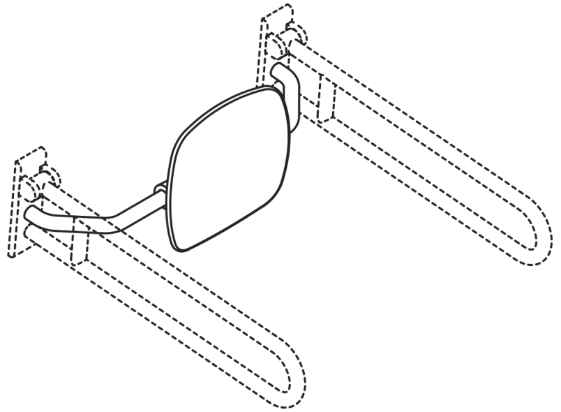 805.51.907 поддержка спины HEWI Stützen  - Вид №2
