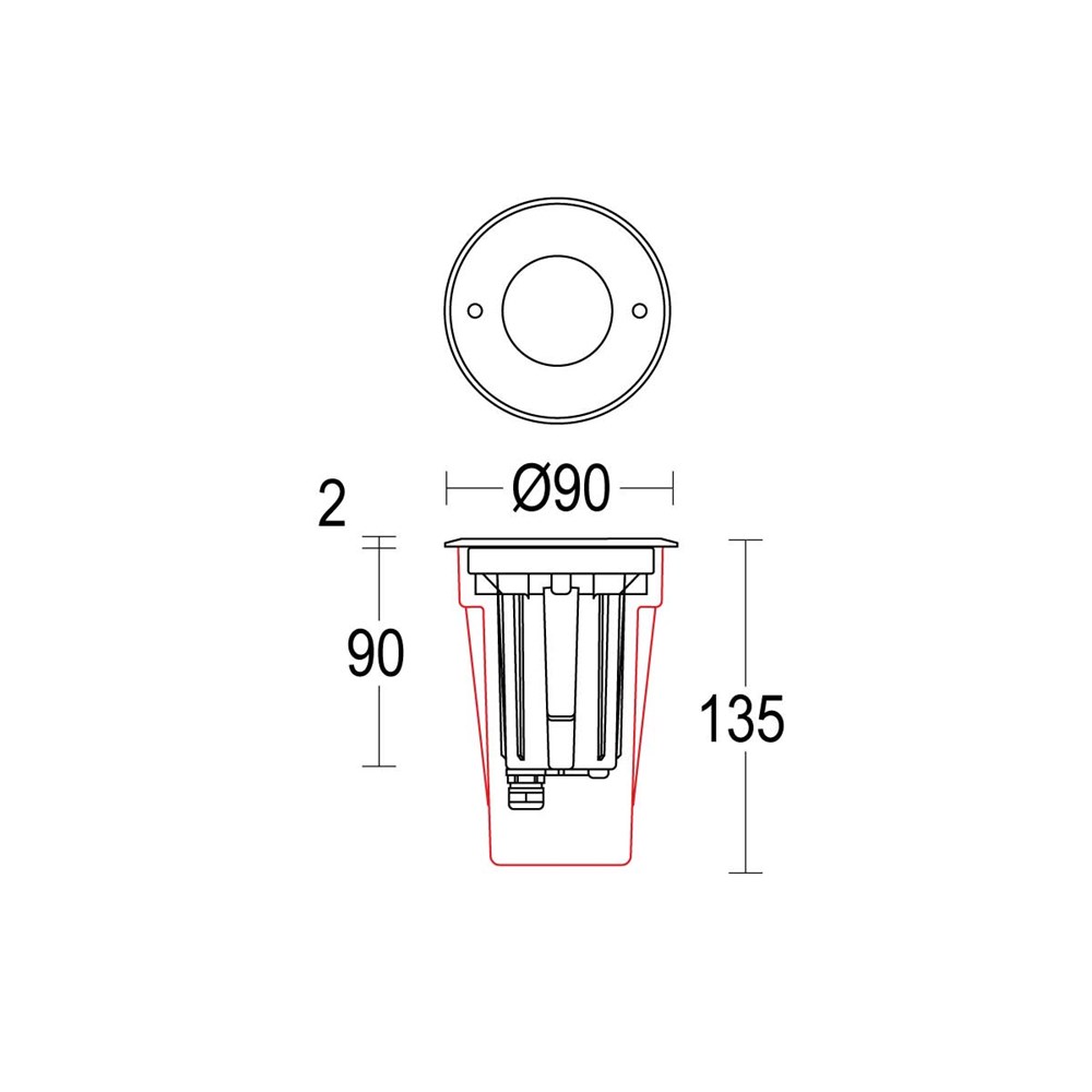 MicroSpiacar 90 Ghidini Spiacar RD .15 Нержавеющая Сталь  - Вид №1
