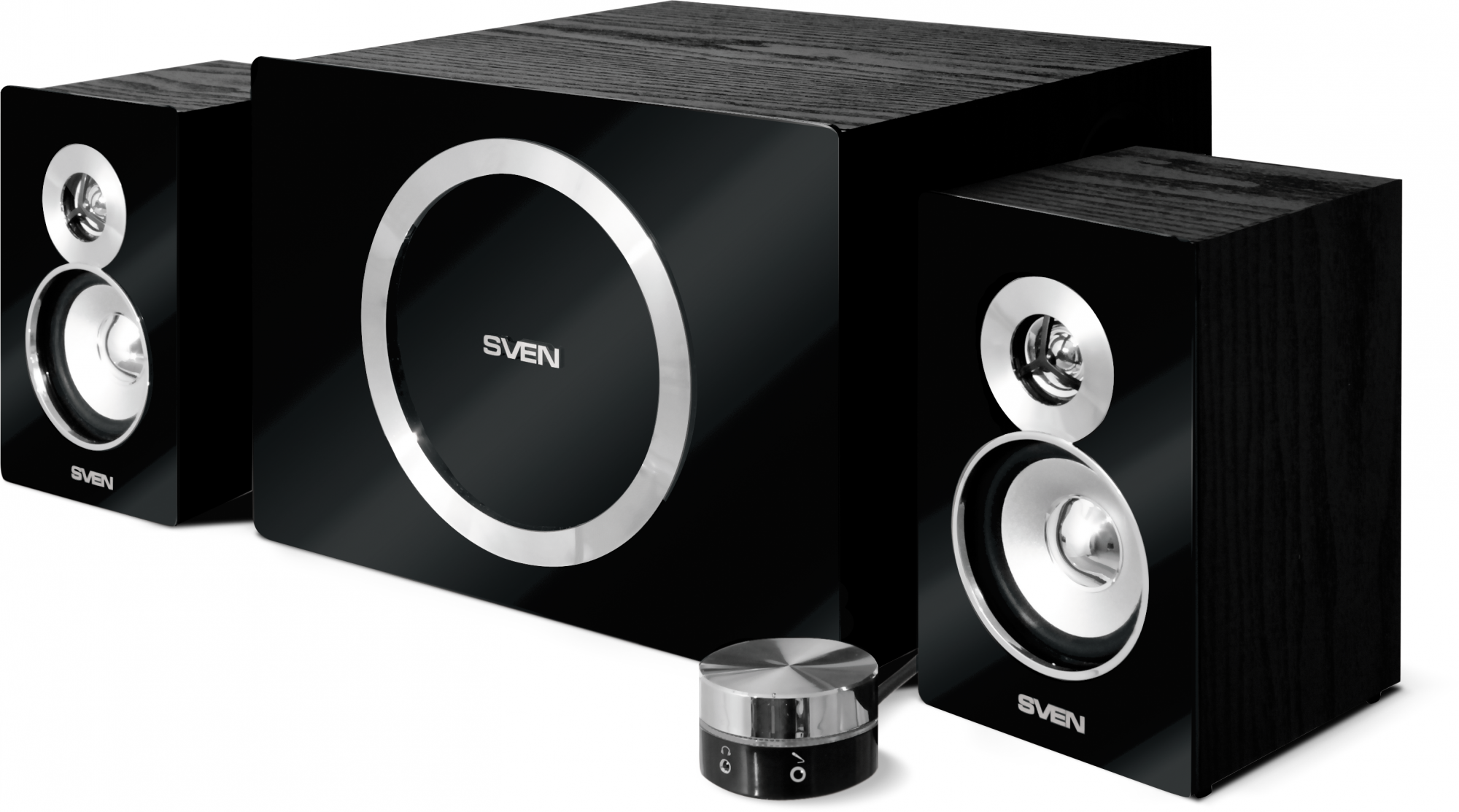 SV-01301085BK Ms-1085, чёрный, акустическая система 2.1, мощность(rms):20 вт+2х13 вт Sven Santreyd 