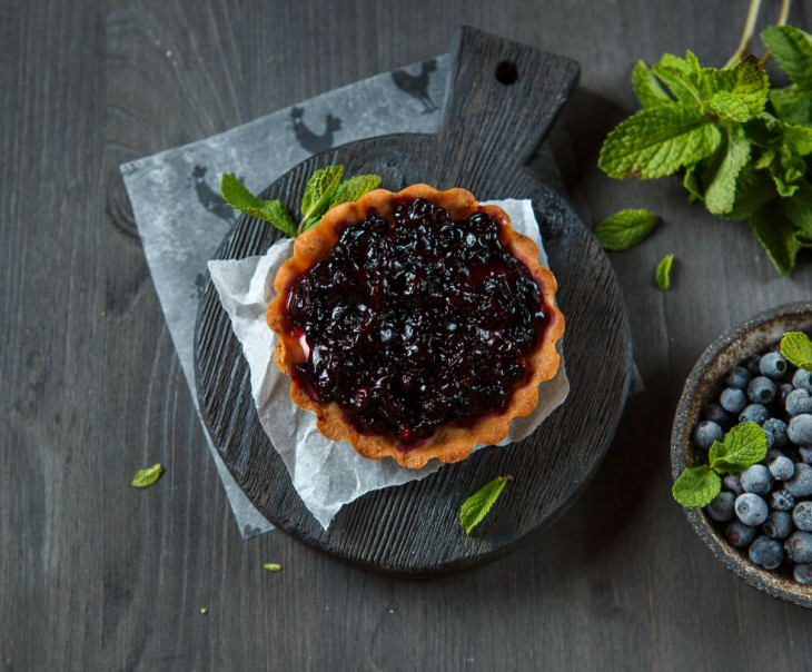 8362 Финская корзинка с голубикой Вкусляндия 