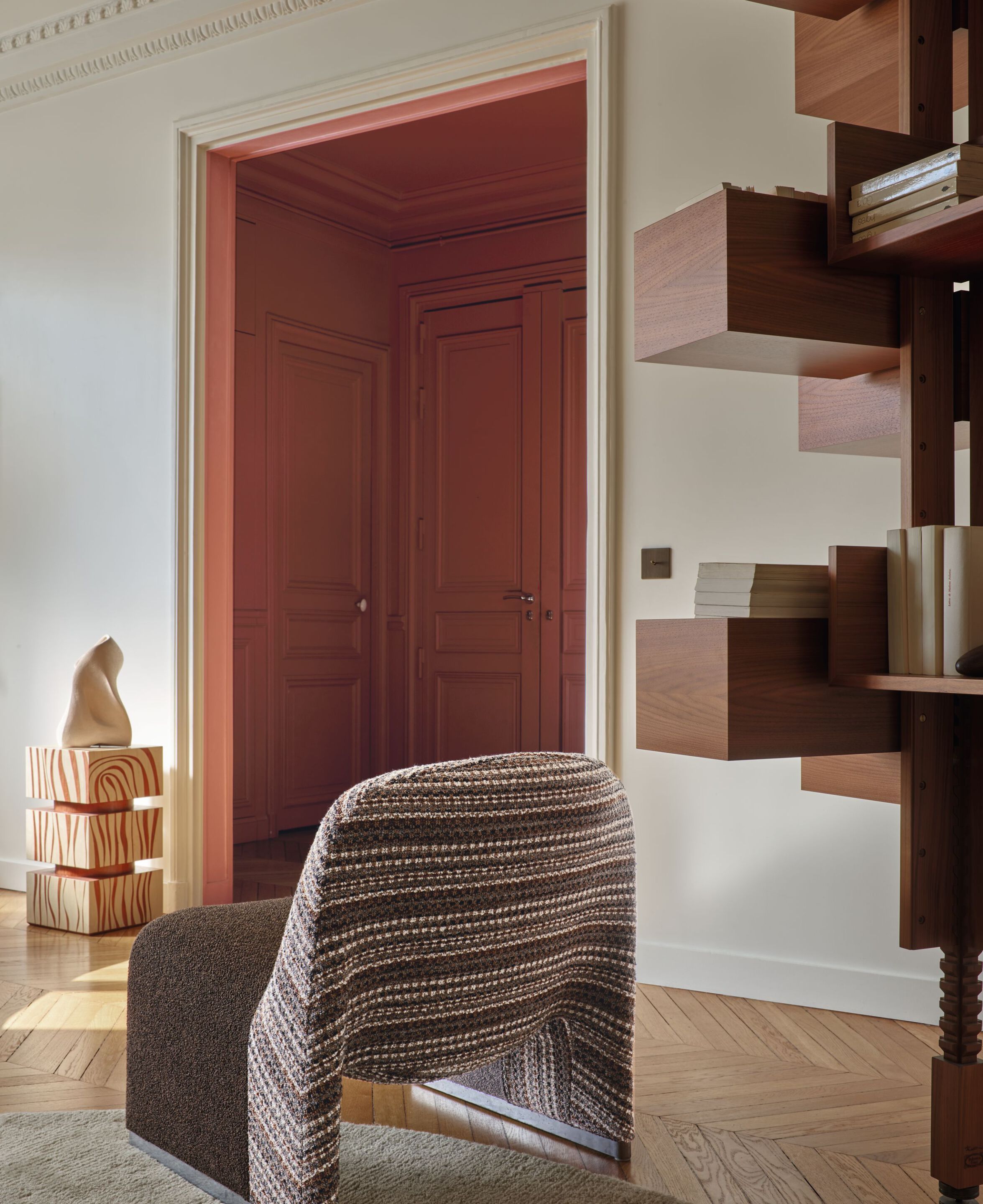 Однотонная ткань букле Casamance Abruzzes ARCH-00135568 - Вид №2