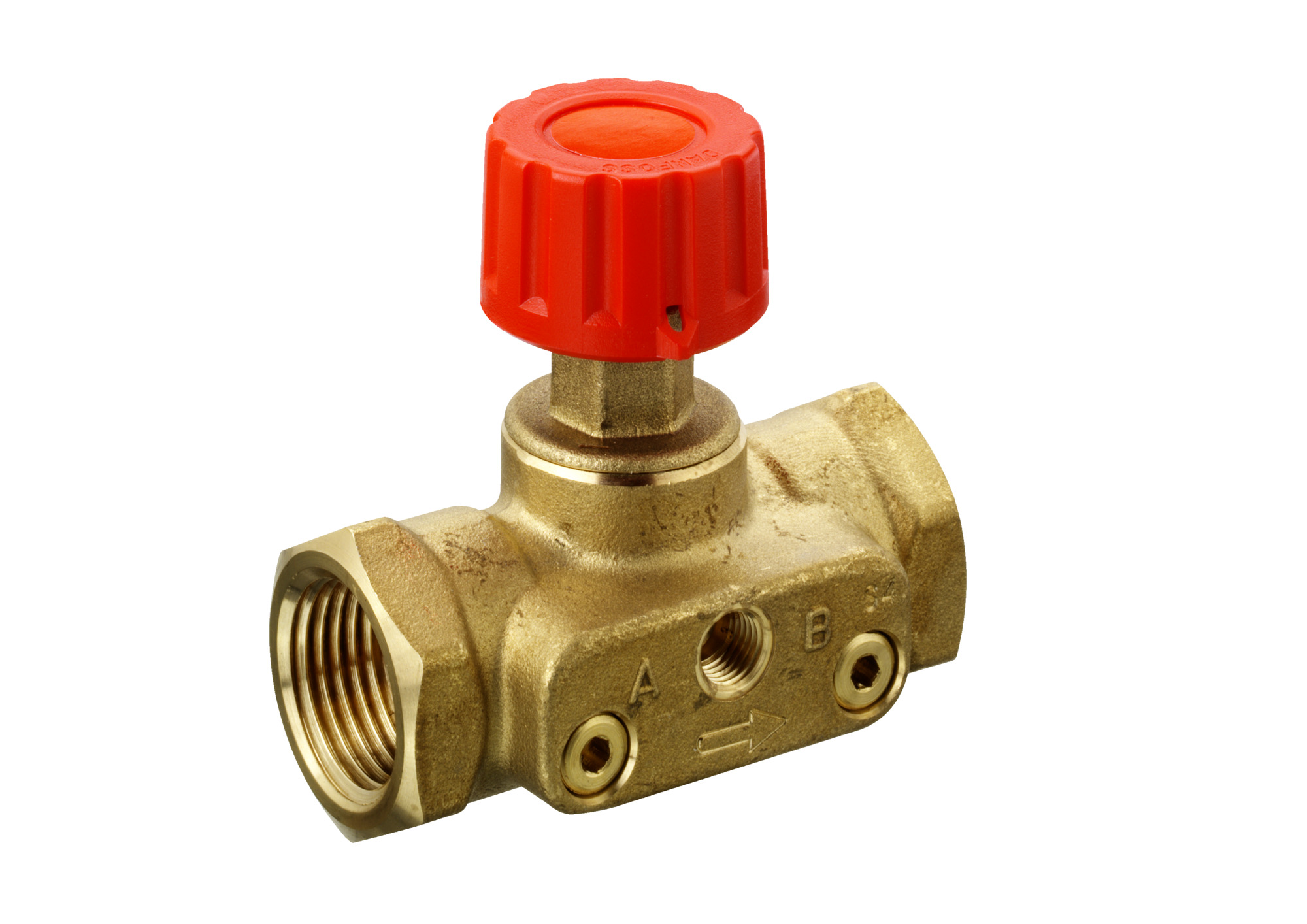 Danfoss Ручной запорный клапан CDT с внутренней резьбой CDT Клапан запорный DN 20 003Z7692  - Вид №24
