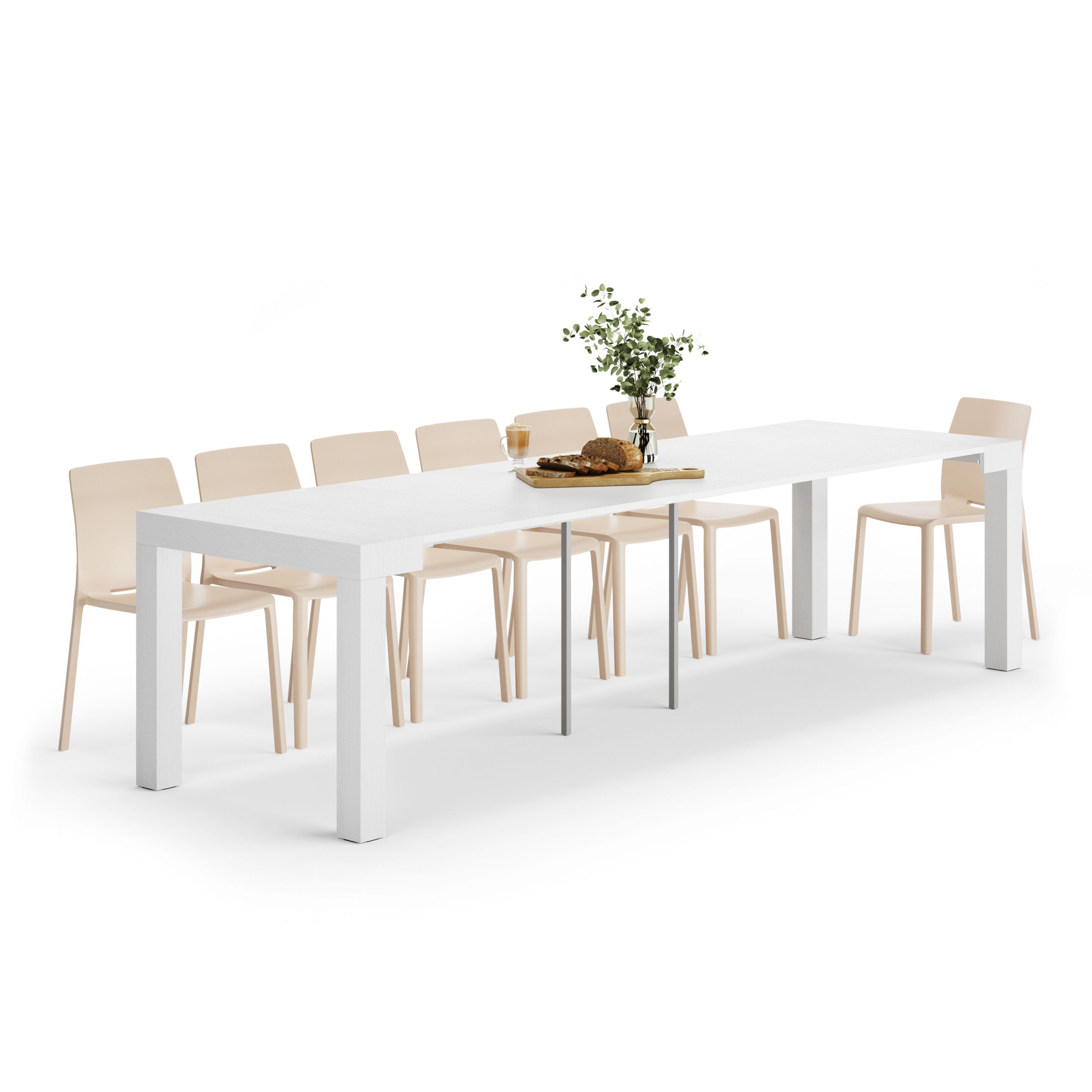 Выдвижная прямоугольная консоль из меламинированного дерева Mobili Fiver First ARCH-00050002 - Вид №15